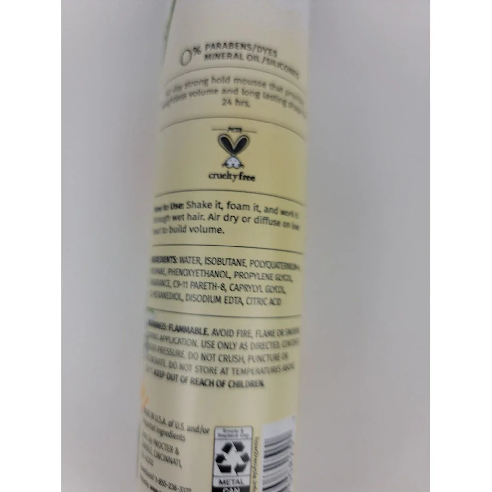 Herbal Essences Volumizing Mousse Citrus Scent 6.8oz Level 4 Max Hold 192g